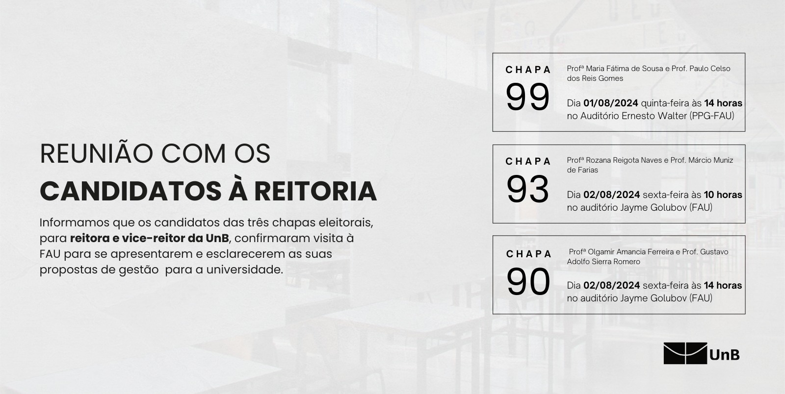 candidatos reitoria